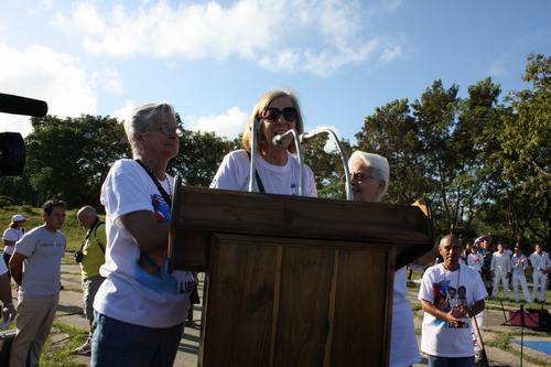 Cindy Sheehan en el VII Coloquio Internacional por la Libertad de los Cinco y contra el Terrorismo